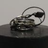 Werkstatt Munchen 5 ring combined rose bud ring M1186 PWM4